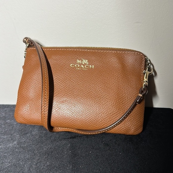 Coach Handbags - COACH Authentic Wristlets - British Tan
